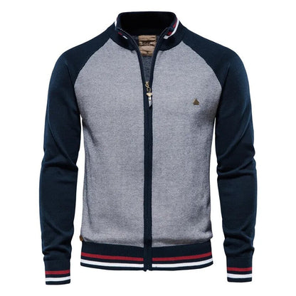 Waylon - Warme und lässige College-Strickjacke 11