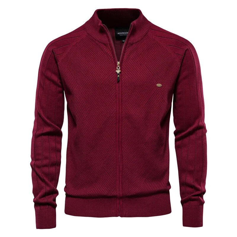 Waylon - Warme und lässige College-Strickjacke 13