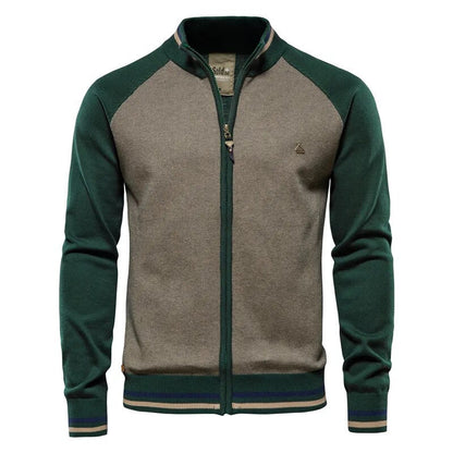 Waylon - Warme und lässige College-Strickjacke 7