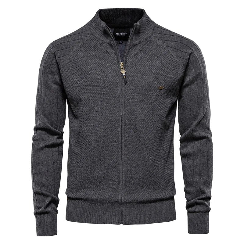 Waylon - Warme und lässige College-Strickjacke 9