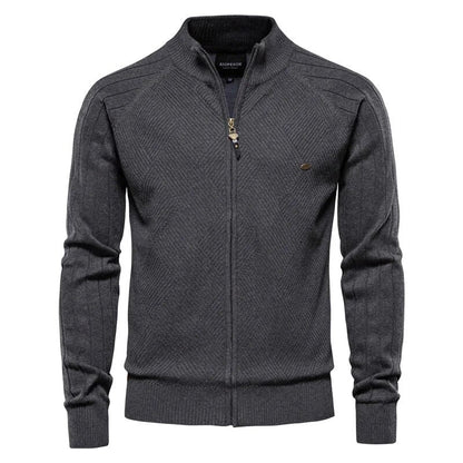 Waylon - Warme und lässige College-Strickjacke 9