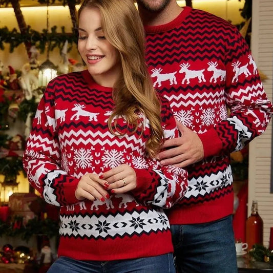 Weihnachtspullover-Set für Paare 0