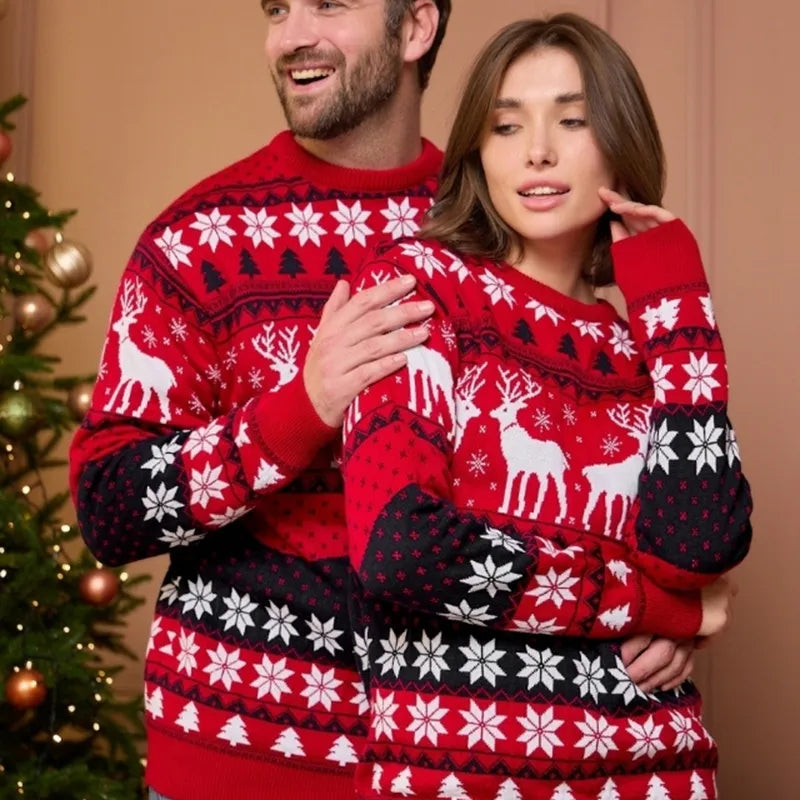 Weihnachtspullover-Set für Paare 2