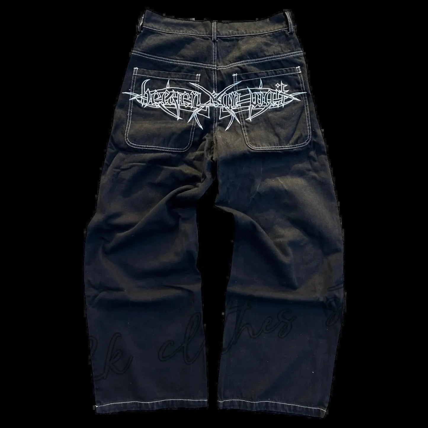 Y2K Baggy Harajuku Hosen für Frauen 12