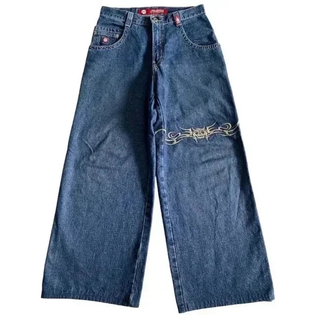 Y2K Baggy Harajuku Hosen für Frauen 13