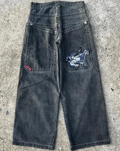 Y2K Baggy Harajuku Hosen für Frauen 16