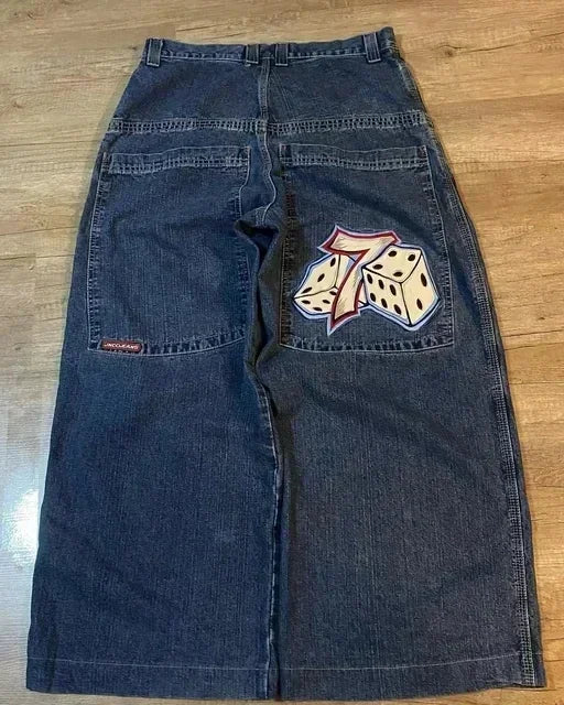 Y2K Baggy Harajuku Hosen für Frauen 17