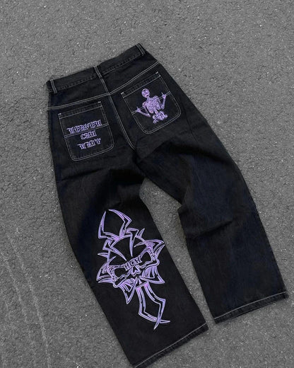 Y2K Baggy Harajuku Hosen für Frauen 5