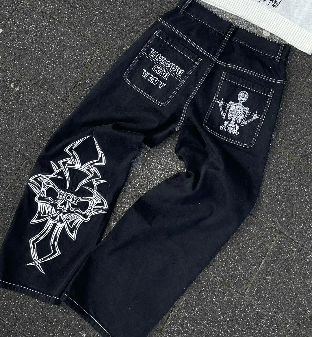 Y2K Baggy Harajuku Hosen für Frauen 7