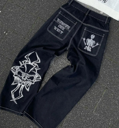 Y2K Baggy Harajuku Hosen für Frauen 7