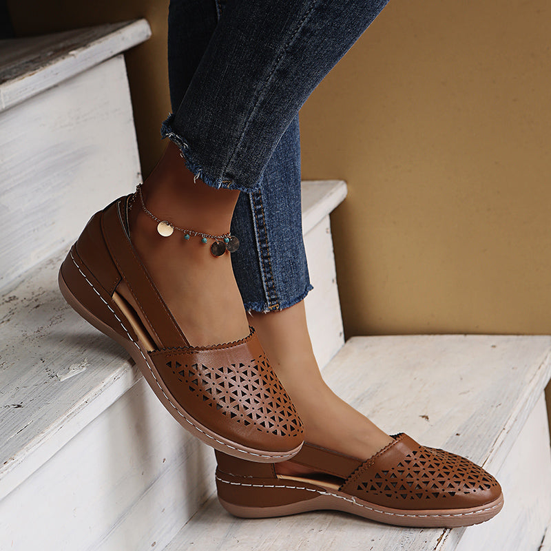Zeitlose Damen-Sandalen mit klobigem Absatz – Elegant & Bequem 1