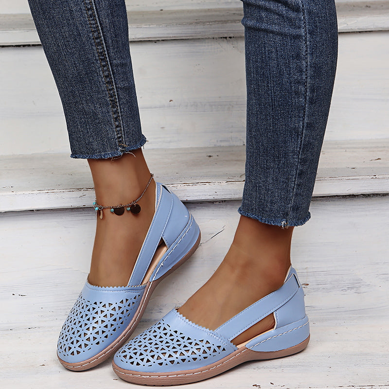 Zeitlose Damen-Sandalen mit klobigem Absatz – Elegant & Bequem 4