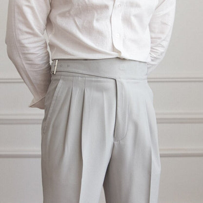 Zeke - Elegante Herrenhose mit Schnalle 11