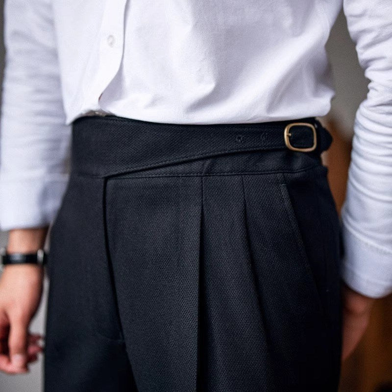 Zeke - Elegante Herrenhose mit Schnalle 3