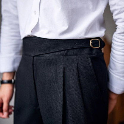 Zeke - Elegante Herrenhose mit Schnalle 3